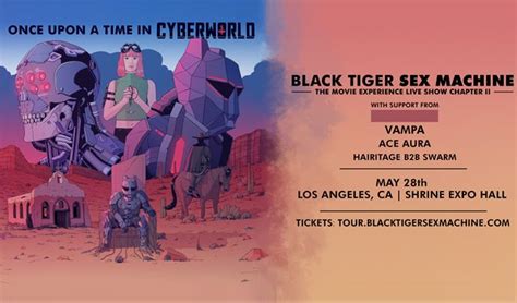Black Tiger Sex Machine Tickets In Los Angeles At Shrine Expo Hall On Sat May 28 2022 900pm