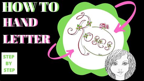 How To Begin Hand Lettering Step By Step Tutorial Rose Letter
