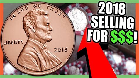 2018 Pennies Worth Big Money 2018 Lincoln Cent Coins