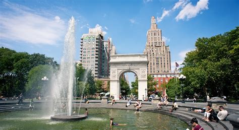 Washington Square Park El Corazón Del Village De Nueva York