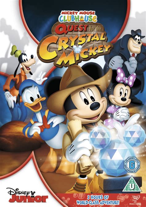 Mickey Mouse Clubhouse Quest For The Crystal Mickey Dvd New Sealed Uk