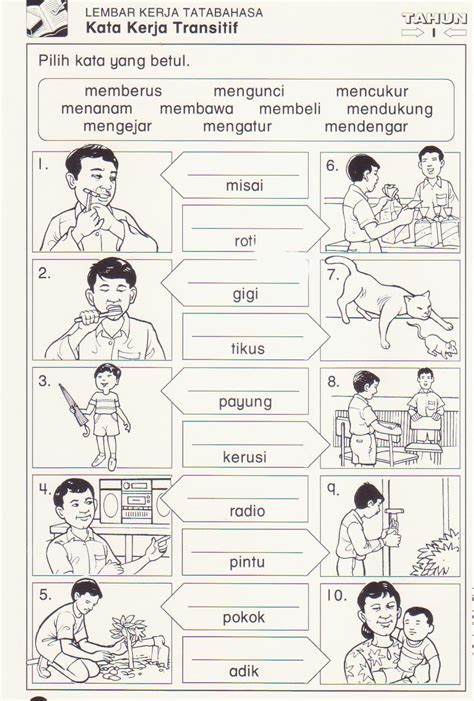 Kata Kerja Worksheets And Online Exercises Hot Sex Picture