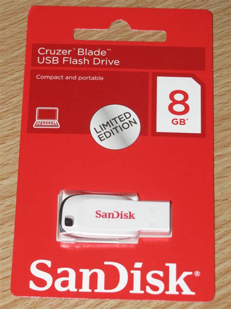 Sandisk Cruzer Blade 8gb Usb Flash Drive Review The Paranoid Troll
