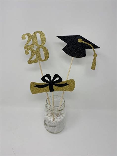 2020 Graduation Decorations All Glitter Graduation Etsy In 2020