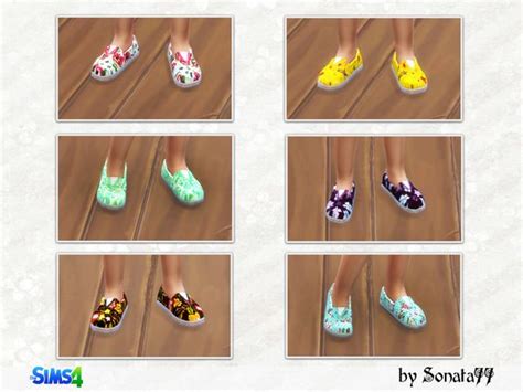 Childs Shoes By Sonata77 Sims 4 Cc Kids Clothing Sims 4 Sims