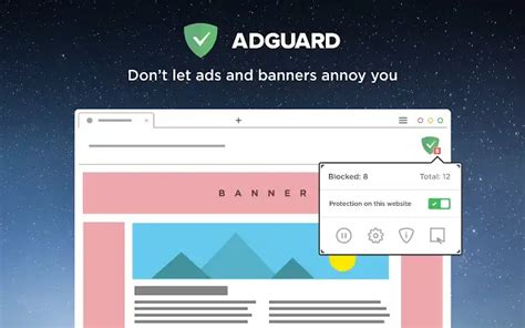 Adguard Adblocker Best Ad Block Extensions Edge Extension Free