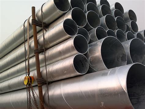 Large Diameter Dn 250mm Hot Dipped Galvanized Gi Pipe Factory And