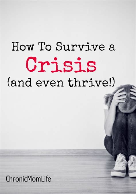 How To Survive A Crisis And Even Thrive Crisis Patient Story Chronic