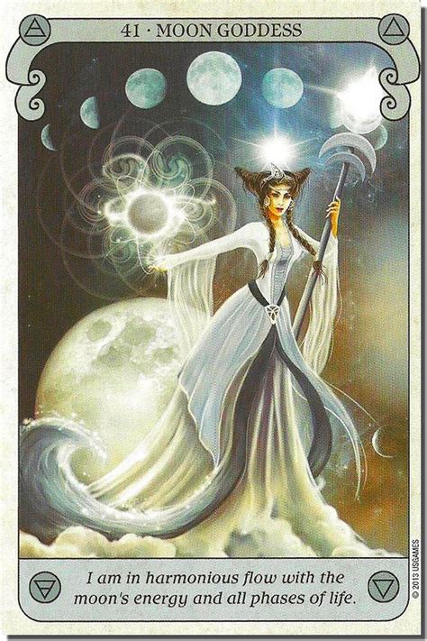 Jolanta Golebiewska Tarot Moon Goddess Oracle Cards Tarot