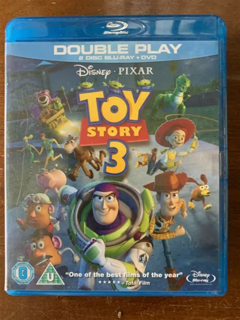 Toy Story 3 Blu Ray Dvd 2010 Disney Pixar Movie Classic 3 Discs 802