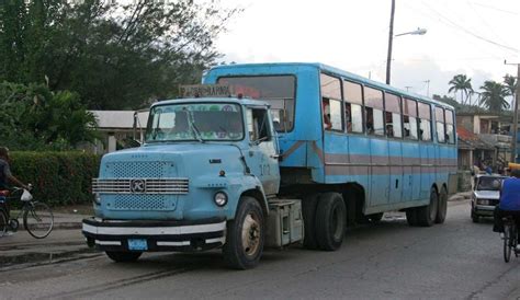 A Trailer Bus In Baracoa The Closest We Got To Seeing One Of The