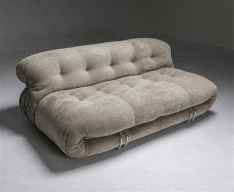 Soriana Two Seat Sofa By Afra Tobia Scarpa For Cassina S