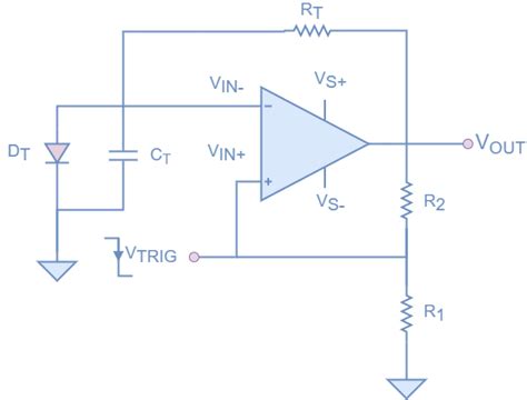 Design Of Monostable Multivibrator Using Op Amp Wells Whed1967