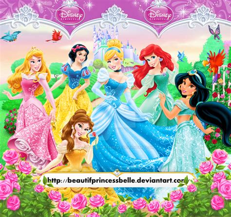 Disney Princesses Sparkling Beauties By Beautifprincessbelle On