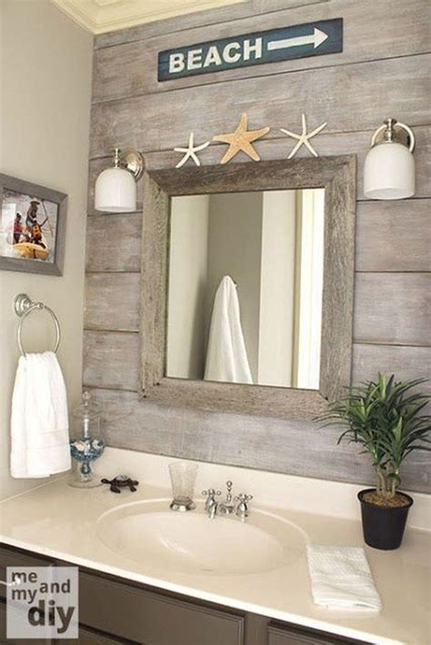 Create A Relaxing Ocean Beach Themed Bathroom To Add A Touch Of