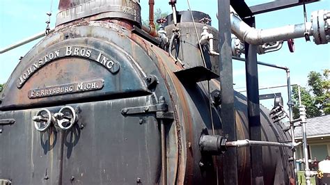Firing The Old Boiler At Hesston Steam Show Youtube