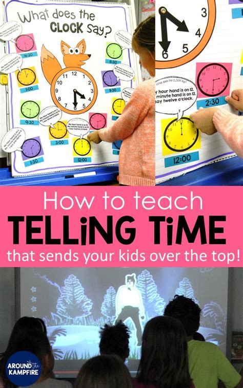 Fun Ways To Teach Telling Time Find Lots Of Hands On Ideas And Telling