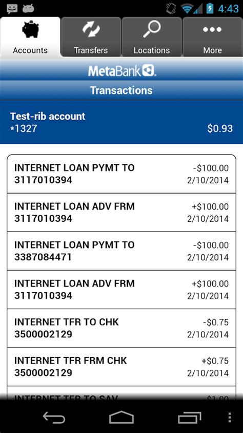 Are you a metabank prepaid cardholder/ if so, you can access your credit card account online by additionally, there is also a metabank prepaid card mobile app that performs the same function as. MetaBank Mobile Banking - Android Apps on Google Play