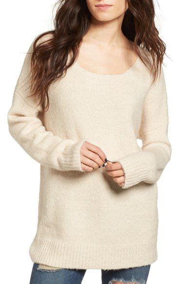 Dreamers By Debut Cross Back Sweater Nordstrom Sweaters Cozy Tunic