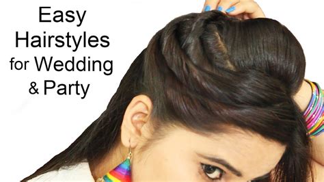 Party hairstyles can be as shiny as you want them to be. Easy & Simple Hairstyle for Party | Easy Party Hairstyles ...
