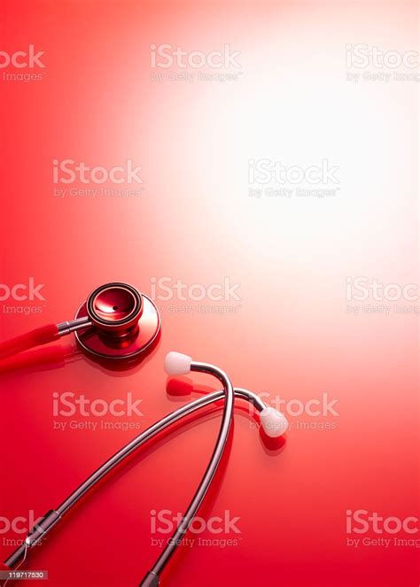 Red Stethoscope Stock Photo Download Image Now Color Image