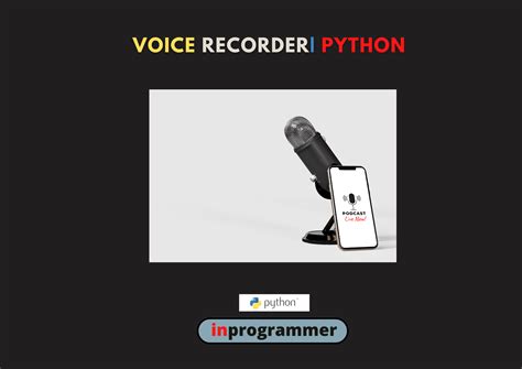 Voice Recorder Using Python