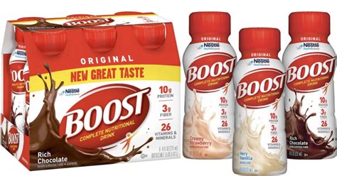Boost Nutritional Drink 6 Pk Only 349 At Walgreens Reg 899