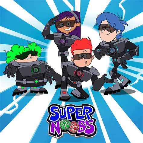 Look Out For Super Noobs Coming Next Week Four Cartoon Network