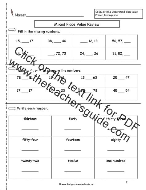 In this magnets worksheet, learners read ten clues pertaining to magnets. 3rd Grade Math Review Worksheets Mixed Review - 1000 ...