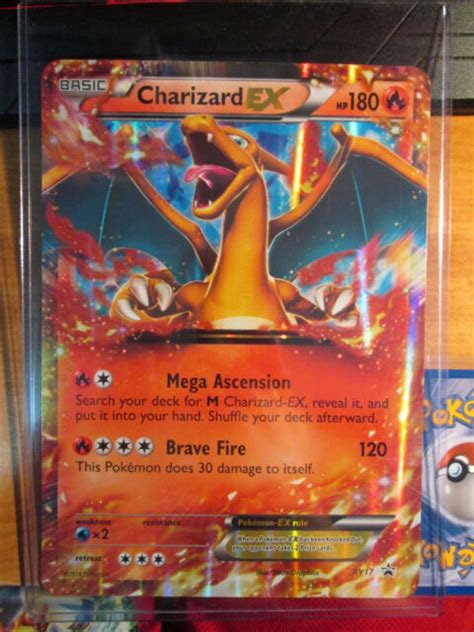Eveelutions are worth a lot these days. NM Jumbo/oversized Charizard EX Pokemon Card Black Star Promo Xy17 Big Large TCG for sale online ...