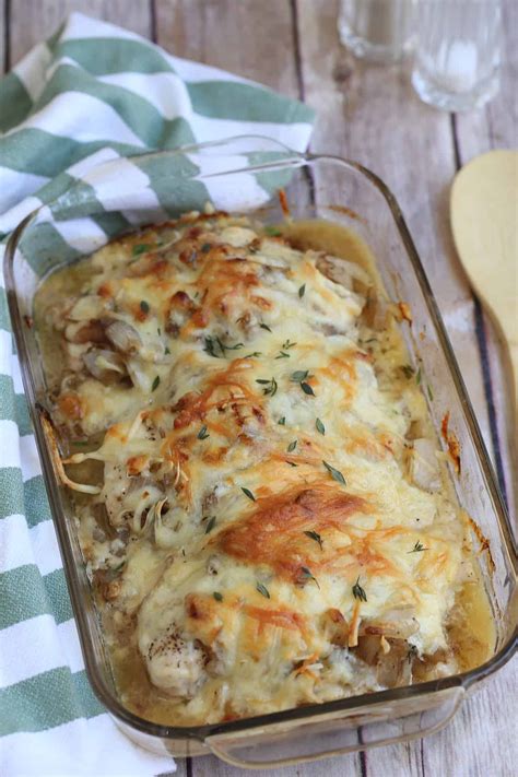 French Onion Chicken Bake Is A Quick And Easy Baked Chicken Recipe For