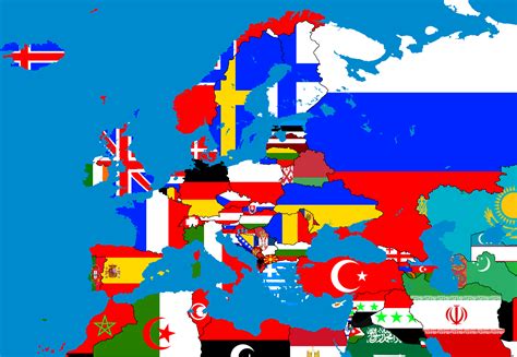 Image Map Of Europe In Flags Slide 1png Thefutureofeuropes Wiki