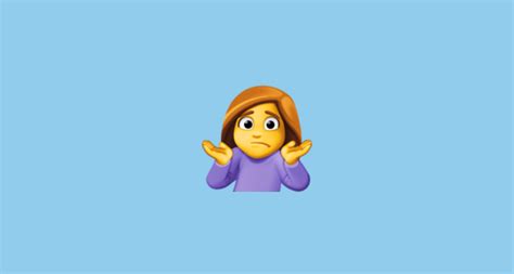 🤷‍♀️ Mujer Encogida De Hombros Emoji On Facebook 131