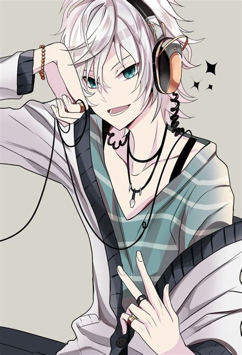 46 Best Images About Anime Guys With Headphones On Pinterest Emo Heavy Metal And Boys