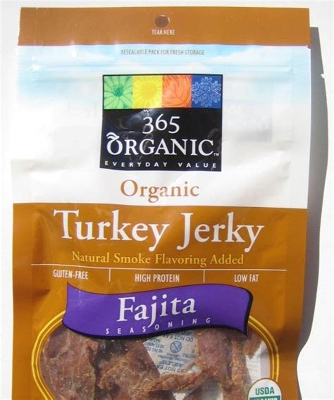 It is much more complicated to get accurate info for packaged or processed foods, especially because the ingredients in a processed food interact with each other and change the. Whole Foods Market 365 Organic - Turkey Jerky - Fajita ...