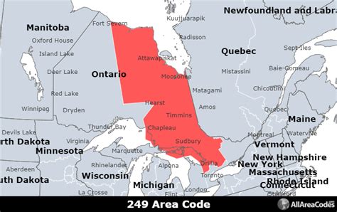 249 Area Code Location Map Time Zone And Phone Lookup