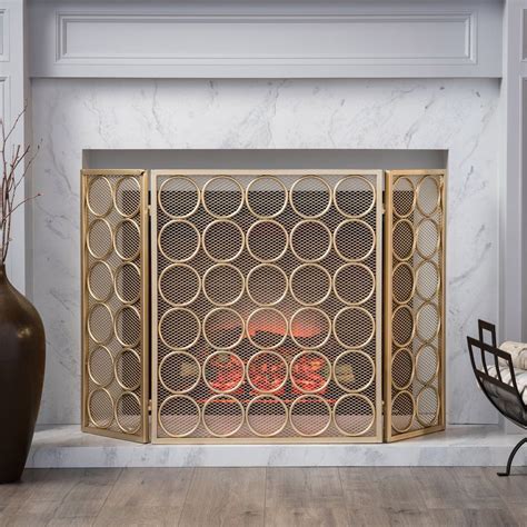 Check spelling or type a new query. KODA MODERN THREE PANEL IRON FIRESCREEN | Fireplace ...