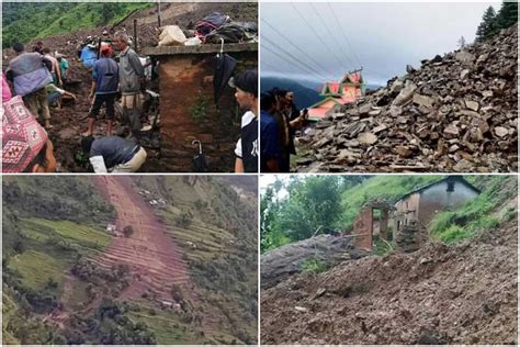 Major Accident In Nepal 17 Killed 6 Missing Due To Landslide Relief Work Underway Nepal