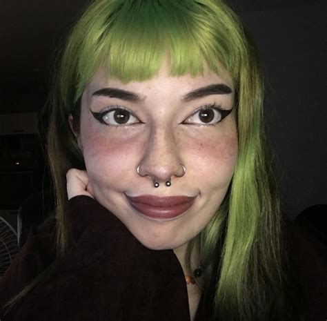 Got My Septum Pierced Last Week After Having Double Nostrils For A Few Years I Love It Also
