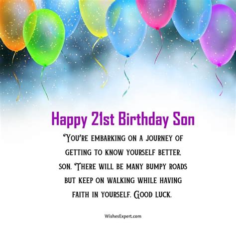Happy St Birthday Son Wishes And Messages