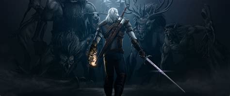 2560x1080 The Witcher 3 Wild Hunt Monsters 2560x1080 Resolution