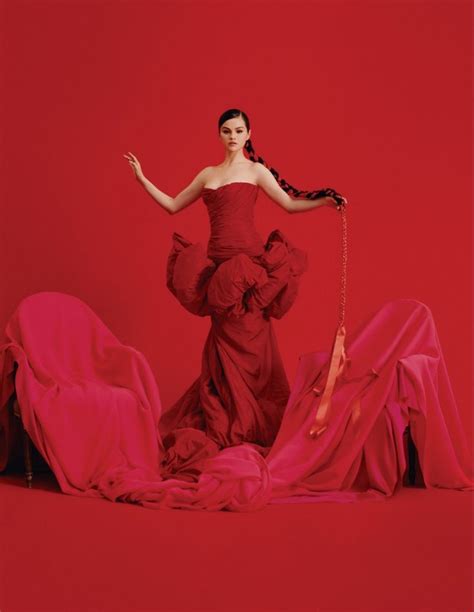 Selena Gomez Revelacion Ep Photoshoot Selena Gomez Red Dress Selena Selena Gomez