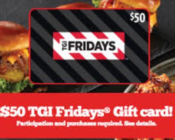 This site is not affiliated with any gift cards or gift card merchants listed on this site. Tgi Fridays Gift Card Pin - lasalsaviveny