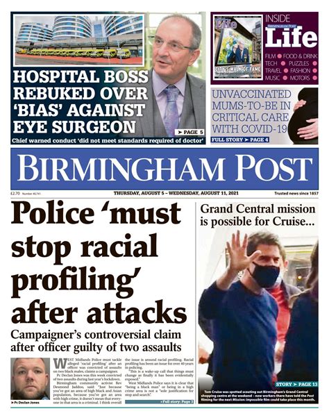 Birmingham Post 2021 08 05