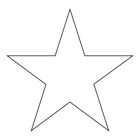 Tres Estrellas Para Colorear Imprimir E Dibujar Coloringonlycom