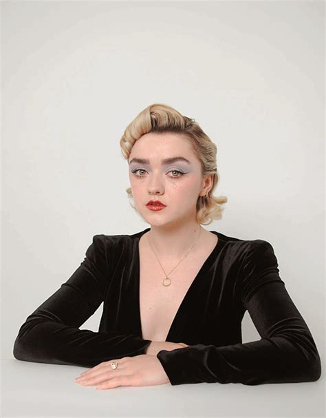 Maisie Williams For Telegraph Luxury By Elena Glamorous Source