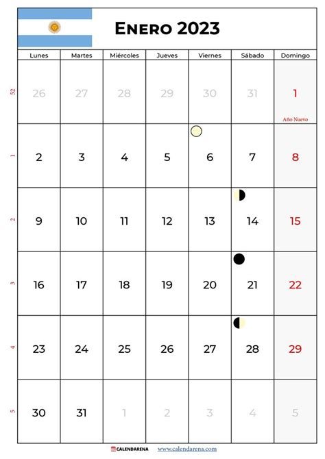 Calendario Enero Para Imprimir Calendario Enero Calendario Calendario Semanal Para Imprimir