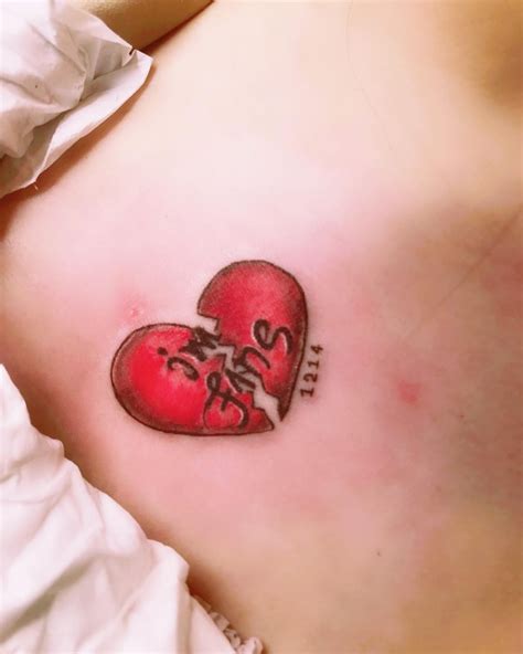 45 Unique Broken Heart Tattoo Designs To Symbolize Your Love Story Broken Heart Tattoo