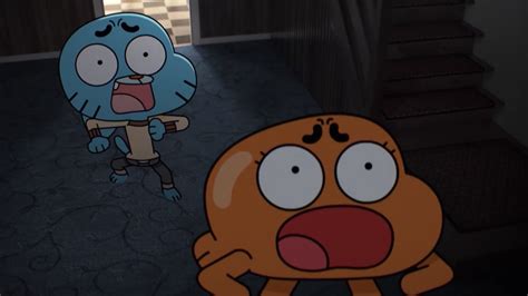 Gumball And Darwin Are Shocked And Scared By Seanscreations1 On Deviantart