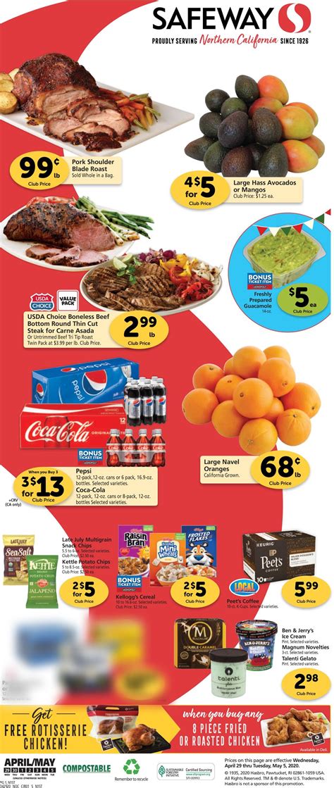 Online promotions, discounts and offers may differ from those in safeway physical stores. Safeway Christmas Dinner 2020 Canada : Safeway Flyer 08 06 ...